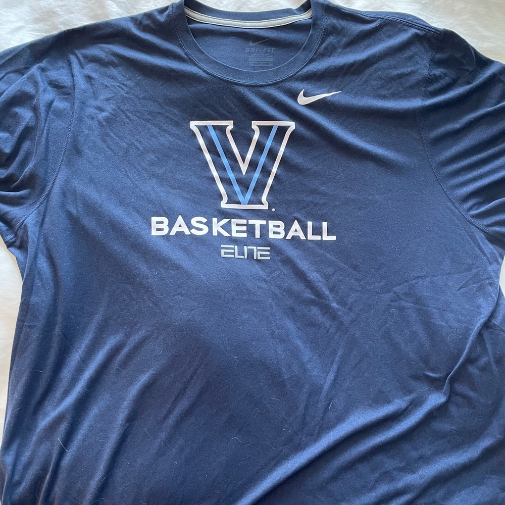 villanova dri fit t shirt